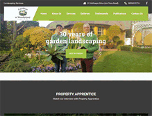 Tablet Screenshot of gardensinwonderland.co.za